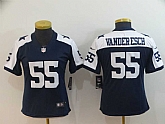 Women Nike Cowboys 55 Leighton Vander Esch Navy Alternate Vapor Untouchable Limited Jersey,baseball caps,new era cap wholesale,wholesale hats